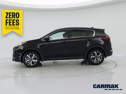 Black 2020 Kia Sportage LX