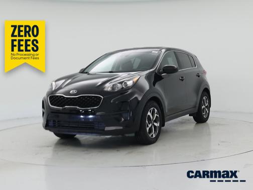 Black 2020 Kia Sportage LX