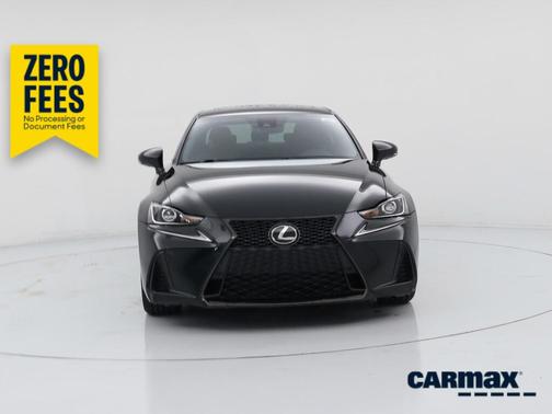 Black 2020 Lexus IS 300 F-Sport
