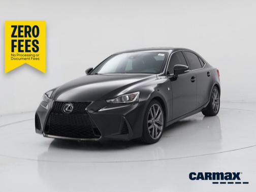 Black 2020 Lexus IS 300 F-Sport