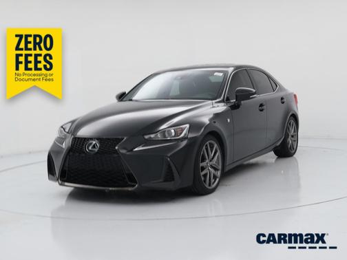 Black 2020 Lexus IS 300 F-Sport