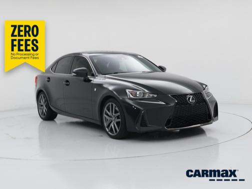 Black 2020 Lexus IS 300 F-Sport