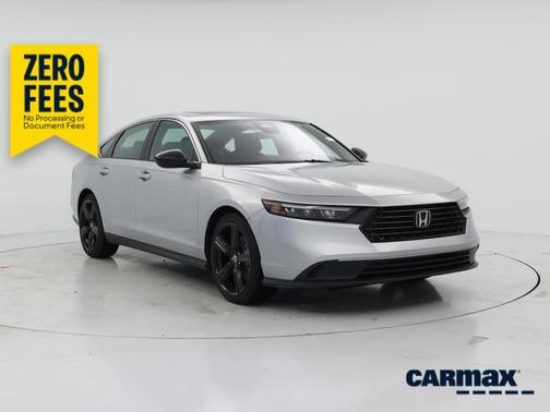 Silver 2024 Honda Accord Hybrid Sport