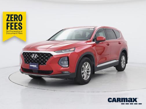 Red 2020 Hyundai SANTA FE SEL