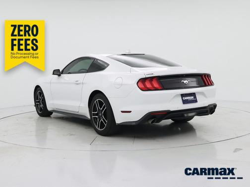 White 2021 Ford Mustang Ecoboost