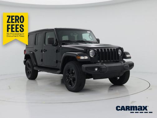 Black 2022 Jeep Wrangler Unlimited Sahara Altitude