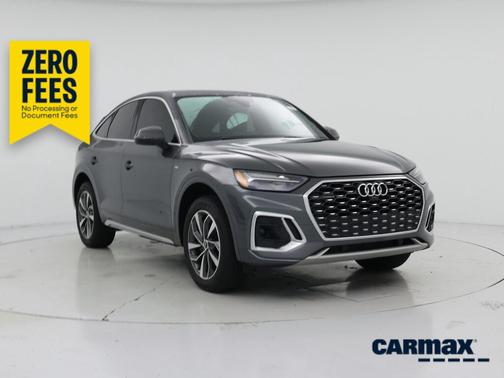 Gray 2022 Audi Q5 Sportback S-Line Premium Plus