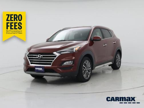 Burgundy 2019 Hyundai TUCSON Limited