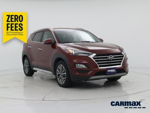 Burgundy 2019 Hyundai TUCSON Limited