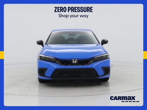 Blue 2022 Honda Civic Sport