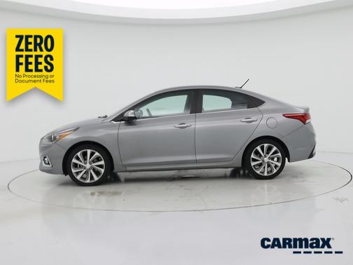Gray 2021 Hyundai Accent Limited
