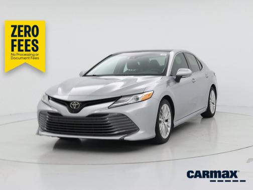 Gray 2018 Toyota Camry XLE