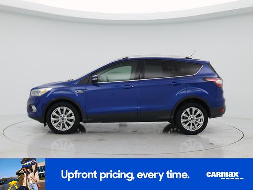 Blue 2017 Ford Escape Titanium