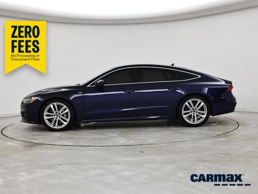 Blue 2021 Audi A7 Premium Plus