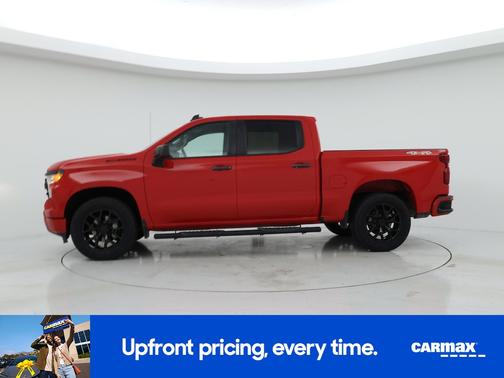 Red 2022 Chevrolet Silverado 1500 Custom