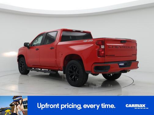 Red 2022 Chevrolet Silverado 1500 Custom