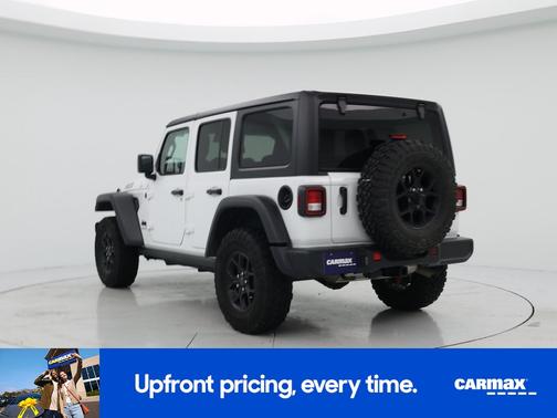 White 2024 Jeep Wrangler Willy's
