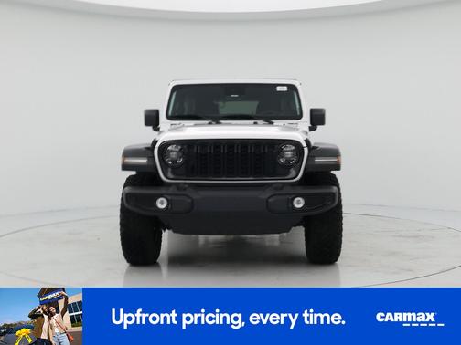 White 2024 Jeep Wrangler Willy's