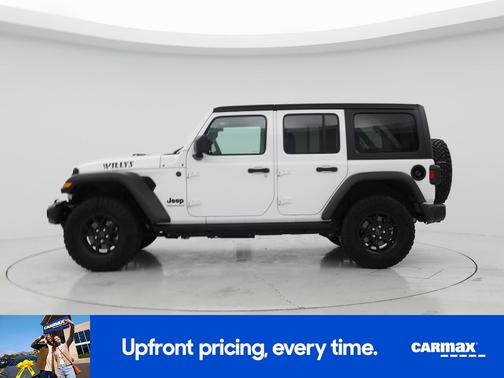 White 2024 Jeep Wrangler Willy's