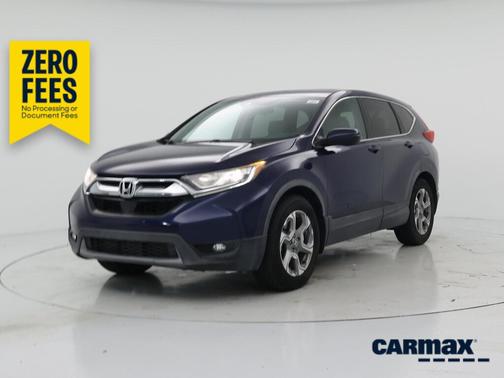 Blue 2018 Honda CR-V EX