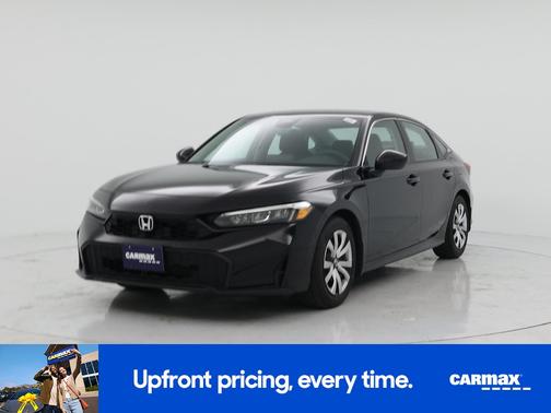 Black 2025 Honda Civic LX