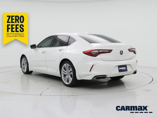 White 2022 Acura TLX Technology