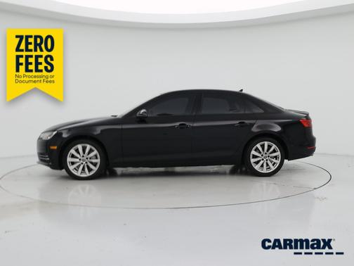 Black 2017 Audi A4 Premium