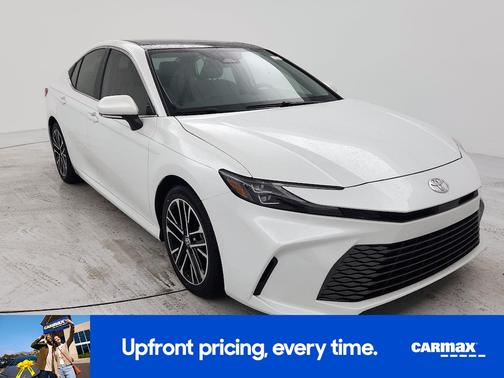 White 2025 Toyota Camry XLE