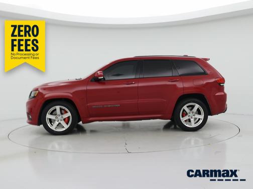 Red 2017 Jeep Grand Cherokee SRT