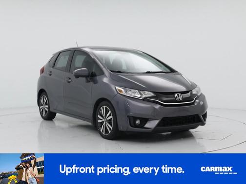Black 2017 Honda Fit EX