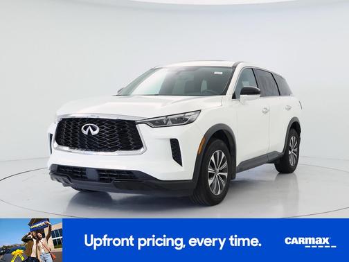 White 2023 INFINITI QX60 Pure