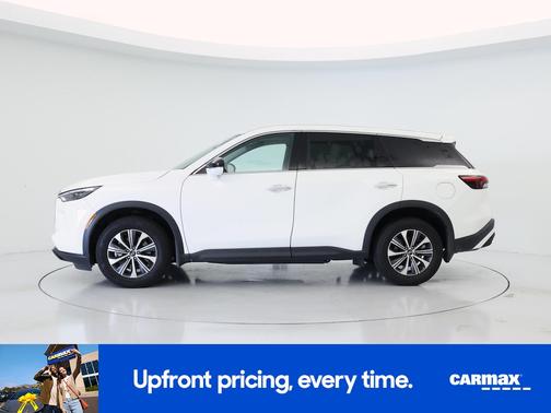 White 2023 INFINITI QX60 Pure