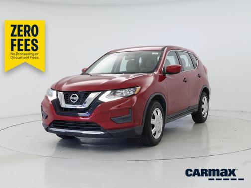 Red 2017 Nissan Rogue S