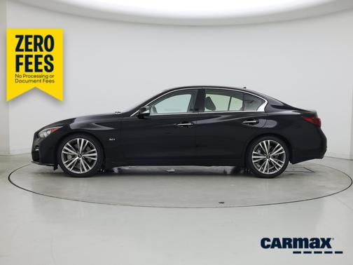 Black 2019 INFINITI Q50 Sport