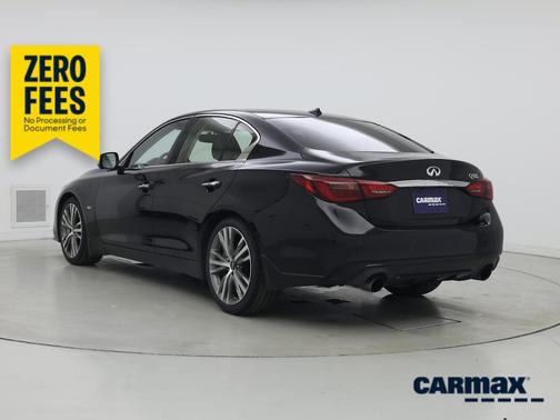 Black 2019 INFINITI Q50 Sport