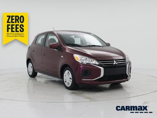 Burgundy 2024 Mitsubishi Mirage ES
