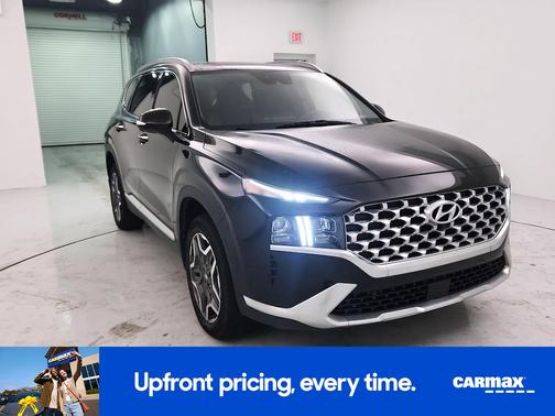 Black 2022 Hyundai SANTA FE HEV Limited
