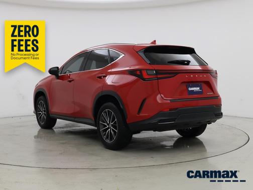 Red 2024 Lexus NX 250