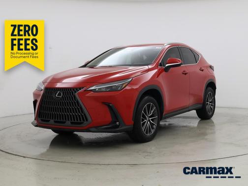 Red 2024 Lexus NX 250