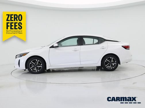 White 2024 Nissan Sentra SV