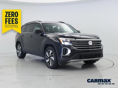 Black 2025 Volkswagen Atlas SE w/Tech