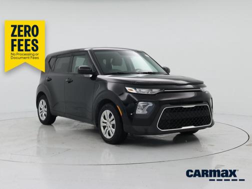 Black 2022 Kia Soul LX