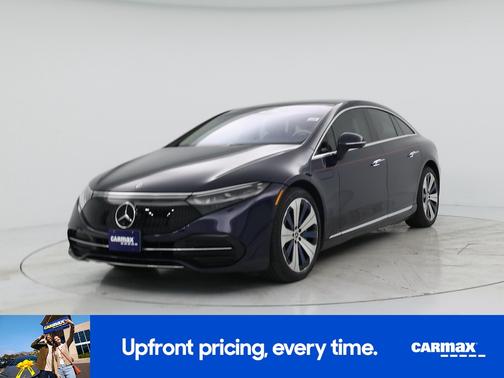 Blue 2023 Mercedes-Benz EQS 450+
