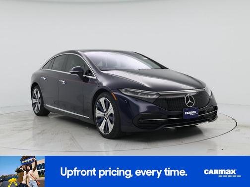 Blue 2023 Mercedes-Benz EQS 450+