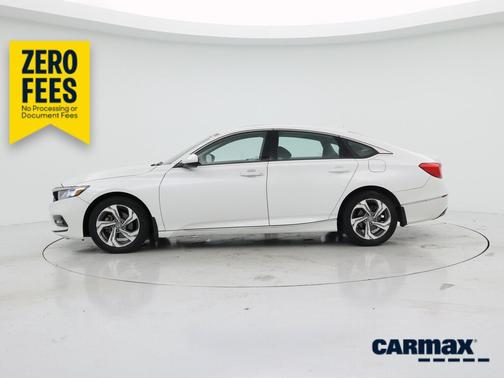White 2019 Honda Accord EX-L