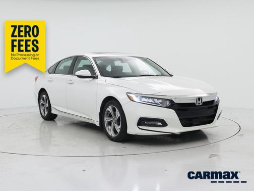 White 2019 Honda Accord EX-L