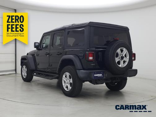Black 2022 Jeep Wrangler Unlimited Sport S