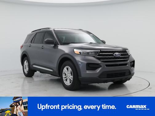 Gray 2021 Ford Explorer XLT