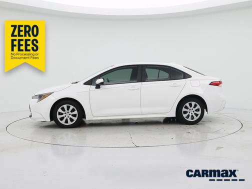 White 2023 Toyota Corolla LE