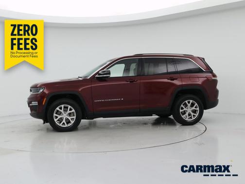 Red 2022 Jeep Grand Cherokee Limited